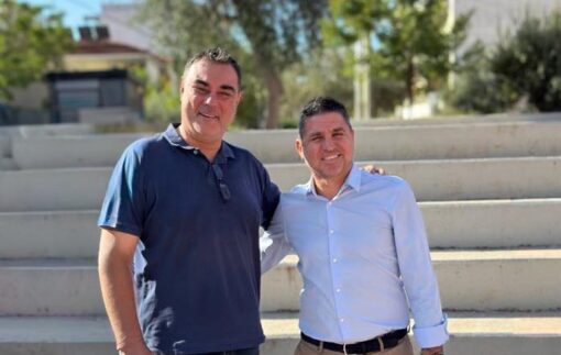 Στο πλευρό του Διευθυντή του 1ου ΕΠΑΛ Αγίας Παρασκευής, Θανάση Μπαλάσκα, στάθηκε ο δήμαρχος